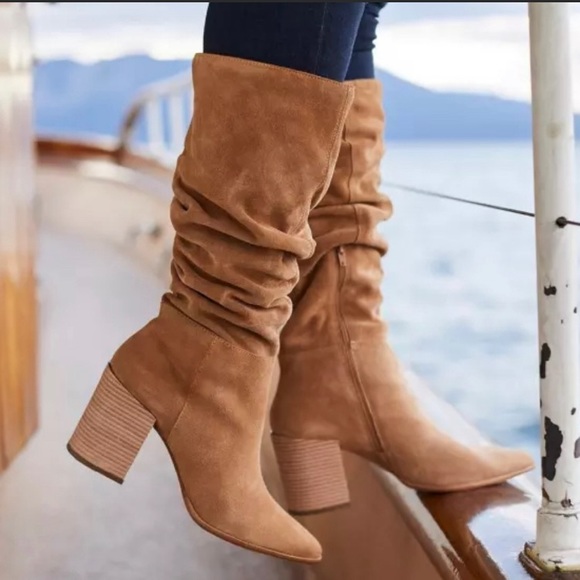 BNIB Steve Madde Haimi Suede Boots Size 10 - Picture 2 of 6